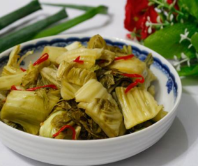 Cách làm dưa cải nén