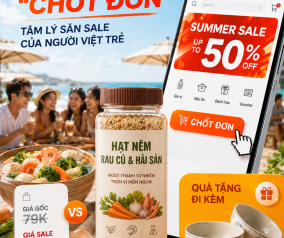 TÂM LÝ SĂN SALE CỦA NGƯỜI VIỆT TRẺ: ĐẰNG SAU NHỮNG CÚ CLICK “CHỐT ĐƠN”