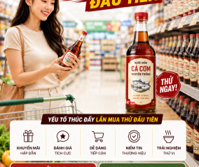 ĐỘNG LỰC MUA THỬ ĐẦU TIÊN: ĐIỀU GÌ KHIẾN NGƯỜI TIÊU DÙNG THỬ MỘT THƯƠNG HIỆU MỚI?