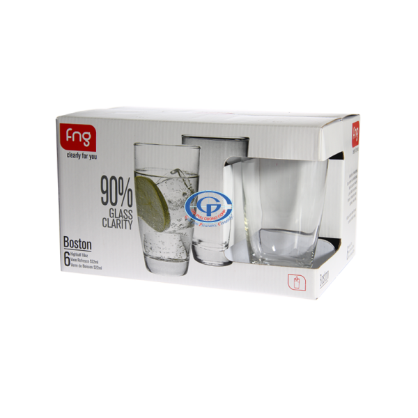 Bộ sản phẩm thủy tinh có hộp màu