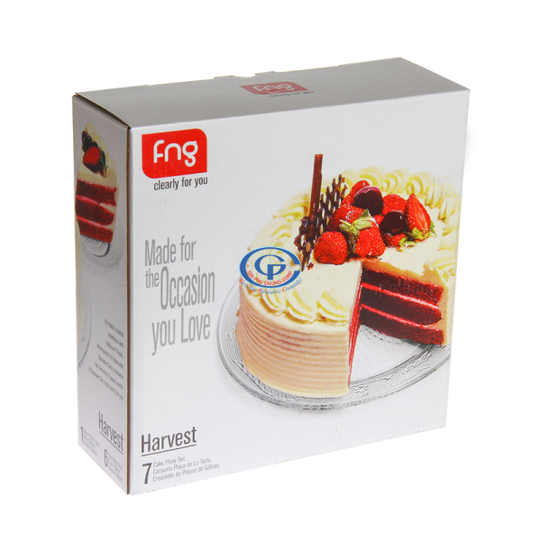 Bộ sản phẩm thủy tinh có hộp màu