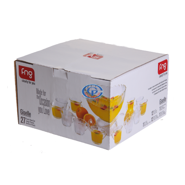 Bộ sản phẩm thủy tinh có hộp màu