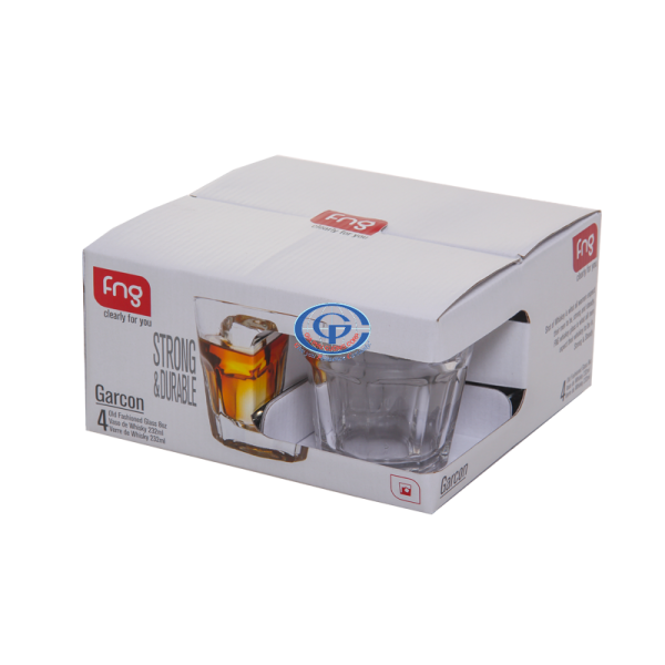 Bộ sản phẩm thủy tinh có hộp màu