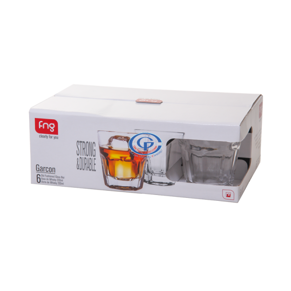 Bộ sản phẩm thủy tinh có hộp màu