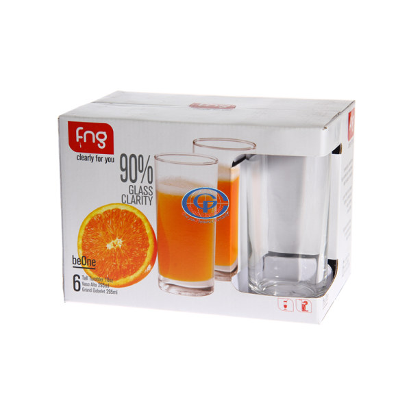 Bộ sản phẩm thủy tinh có hộp màu