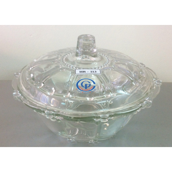 Thố thủy tinh tròn HR-113