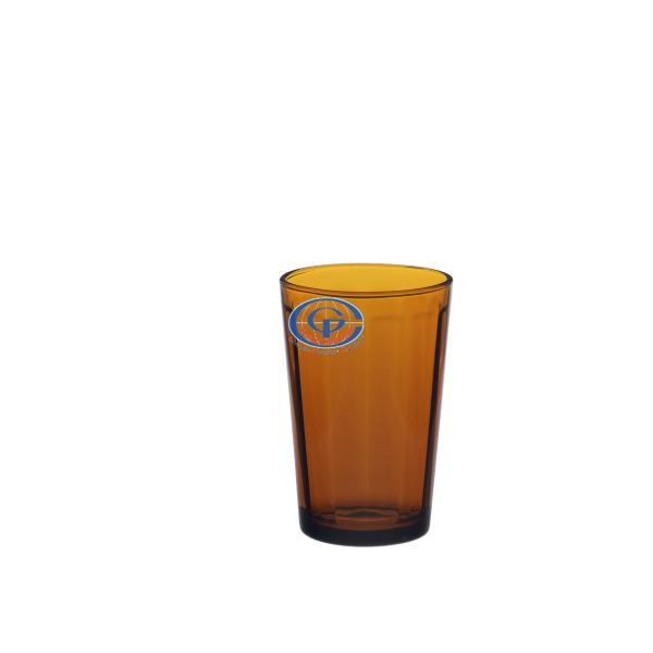 Ly thủy tinh màu hổ phách TB0802A