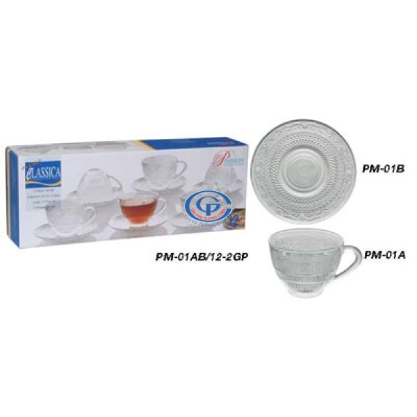 Bộ tách thủy tinh, bộ ly & đĩa thủy tinh PM-01AB