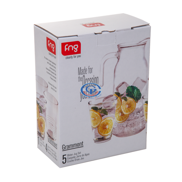 Bộ sản phẩm thủy tinh có hộp màu